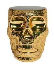 Qeeboo Mexico Skull Metal Finish - Hebbertjes - 2HB